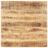 Dessus de table Bois de manguier solide 15-16 mm 60x60 cm 553137553137