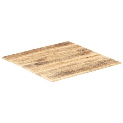 Dessus de table Bois de manguier solide 15-16 mm 60x60 cm 553137553137