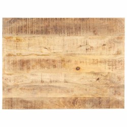 Dessus de table Bois de manguier solide 15-16 mm 70x60 cm 553138553138