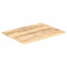 Dessus de table Bois de manguier solide 15-16 mm 70x60 cm 553138553138
