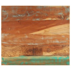Dessus de table rectangulaire 70x80 cm 25-27 mm Bois récupéré 553141553141