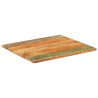 Dessus de table rectangulaire 70x80 cm 25-27 mm Bois récupéré 553141553141