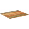 Dessus de table rectangulaire 70x80 cm 25-27 mm Bois récupéré 553141553141
