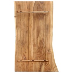 Dessus de table Bois d'acacia massif 100x(50-60)x2,5 cm 553142553142