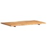 Dessus de table Bois d'acacia massif 100x(50-60)x2,5 cm 553142553142