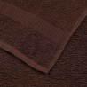 Serviettes FROGN 4 pcs marron 100x200 cm 360 g/m² 553144553144