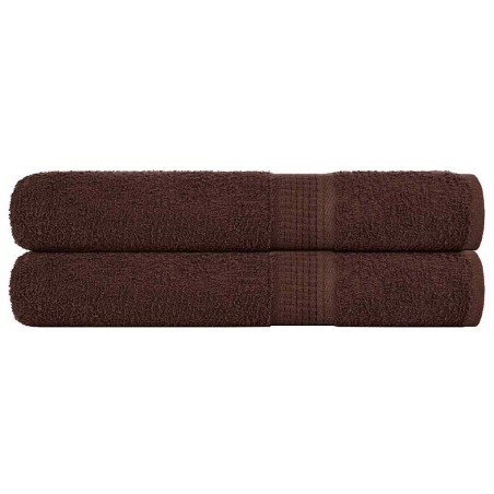 Serviettes FROGN 2 pcs marron 100x200 cm 360 g/m² 553145553145
