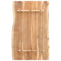 Dessus de table Bois d'acacia massif 100x(50-60)x3,8 cm 553149553149