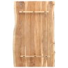 Dessus de table Bois d'acacia massif 100x(50-60)x3,8 cm 553149553149