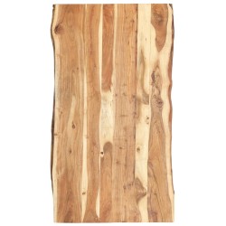 Dessus de table Bois d'acacia massif 118x(50-60)x3,8 cm 553150553150
