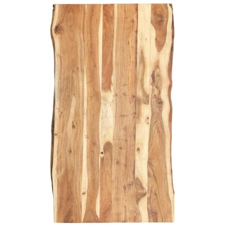 Dessus de table Bois d'acacia massif 118x(50-60)x3,8 cm 553150553150