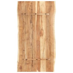 Dessus de table Bois d'acacia massif 118x(50-60)x3,8 cm 553150553150