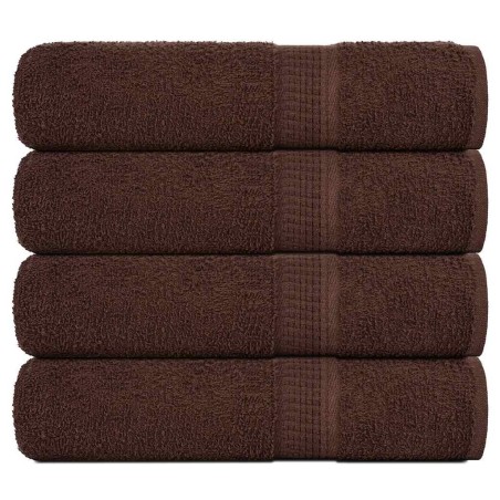 Essuie-mains FROGN 4 pcs marron 50x100 cm 360 g/m² 553151553151