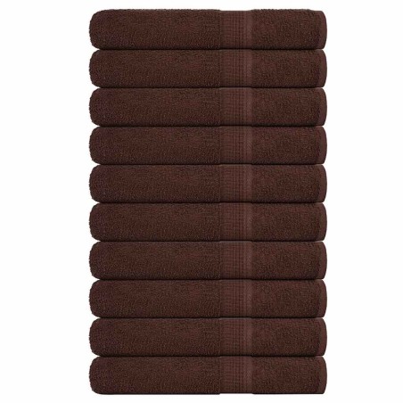 Serviettes FROGN 10 pcs marron 100x200 cm 360 g/m² 553154553154