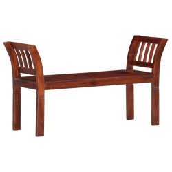 Banc 111 cm Bois d'acacia solide 553156553156