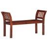 Banc 111 cm Bois d'acacia solide 553156553156