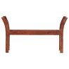 Banc 111 cm Bois d'acacia solide 553156553156