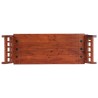 Banc 111 cm Bois d'acacia solide 553156553156