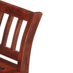 Banc 111 cm Bois d'acacia solide 553156553156