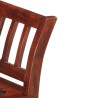 Banc 111 cm Bois d'acacia solide 553156553156