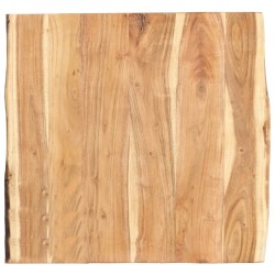 Dessus de table Bois d'acacia massif 58x(50-60)x3,8 cm 553162553162