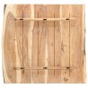 Dessus de table Bois d'acacia massif 58x(50-60)x3,8 cm 553162553162