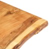 Dessus de table Bois d'acacia massif 80x(50-60)x2,5 cm 553163553163