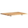 Dessus de table Bois d'acacia massif 80x(50-60)x2,5 cm 553163553163