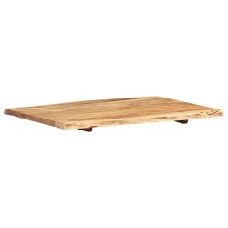 Dessus de table Bois d'acacia massif 80x(50-60)x2,5 cm 553163553163