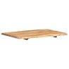 Dessus de table Bois d'acacia massif 80x(50-60)x2,5 cm 553163553163