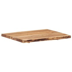 Dessus de table Bois d'acacia massif 80x(50-60)x3,8 cm 553164553164