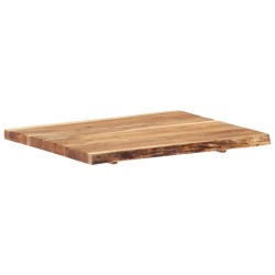 Dessus de table Bois d'acacia massif 80x(50-60)x3,8 cm 553164553164