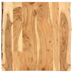 Dessus de table Bois d'acacia massif 58x(50-60)x2,5 cm 553165553165
