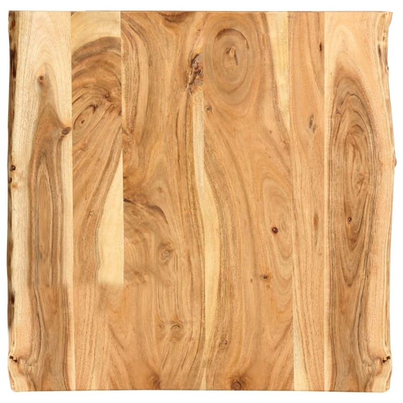 Dessus de table Bois d'acacia massif 58x(50-60)x2,5 cm 553165553165