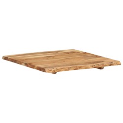 Dessus de table Bois d'acacia massif 58x(50-60)x2,5 cm 553165553165