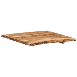 Dessus de table Bois d'acacia massif 58x(50-60)x2,5 cm 553165553165