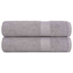 Essuie-mains FROGN 2 pcs gris 50x100 cm 360 g/m² 553169553169