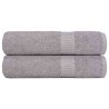Essuie-mains FROGN 2 pcs gris 50x100 cm 360 g/m² 553169553169