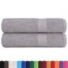 Essuie-mains FROGN 2 pcs gris 50x100 cm 360 g/m² 553169553169