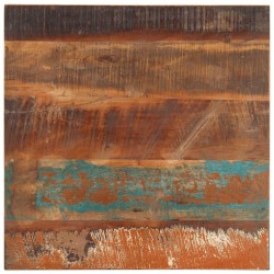 Dessus de table carré 60x60 cm 25-27 mm Bois de récupération 553174553174