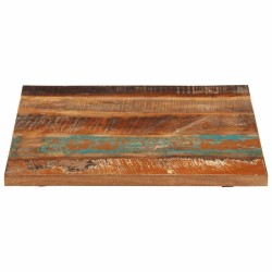 Dessus de table carré 60x60 cm 25-27 mm Bois de récupération 553174553174