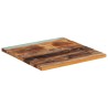 Dessus de table carré 60x60 cm 25-27 mm Bois de récupération 553174553174