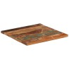 Dessus de table carré 60x60 cm 25-27 mm Bois de récupération 553174553174