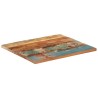 Dessus de table rectangulaire 60x70 cm 25-27 mm Bois récupéré 553175553175