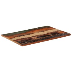 Dessus de table rectangulaire 60x90 cm 25-27 mm Bois récupéré 553178553178