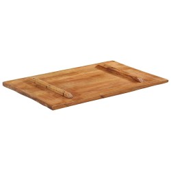 Dessus de table rectangulaire 60x90 cm 25-27 mm Bois récupéré 553178553178