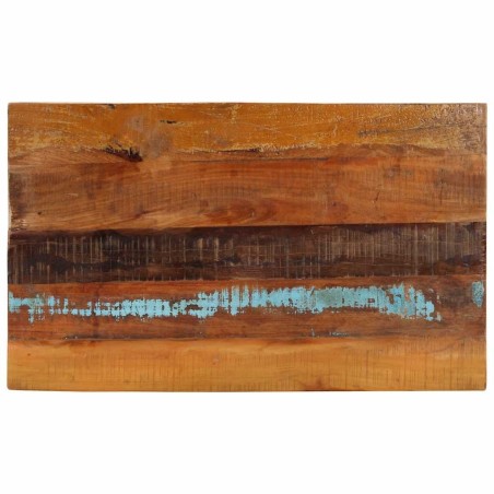 Dessus de table rectangulaire 60x100 cm 25-27 mm Bois récupéré 553179553179