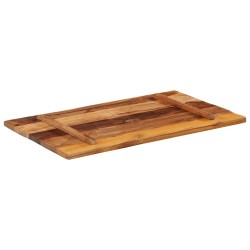 Dessus de table rectangulaire 60x100 cm 25-27 mm Bois récupéré 553179553179