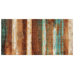  Dessus de table rectangulaire 60x120 cm 25-27 mm Bois récupéré 553180553180