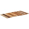  Dessus de table rectangulaire 60x120 cm 25-27 mm Bois récupéré 553180553180